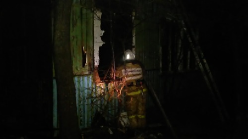 Пожар в Коктебеле. Тушили два часа