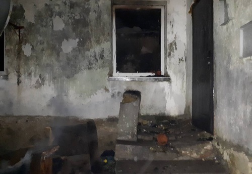 Пожар в Бахчисарайском районе - горел одноэтажный жилой дом